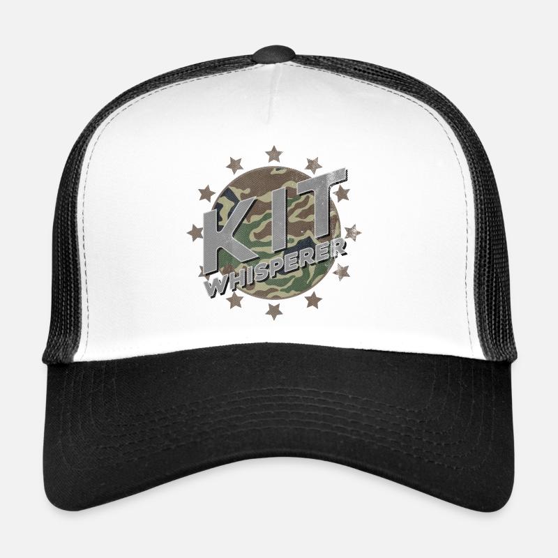 Maßstabsgetreuer Modellbausatz Flüsterer Camo Sterne Trucker Cap