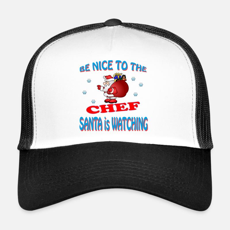 CHEF DU PÈRE NOËL Casquette trucker 