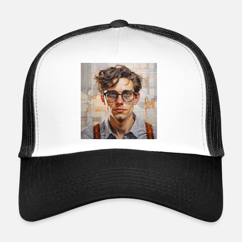 Lunettes portrait Geopattern Casquette trucker 