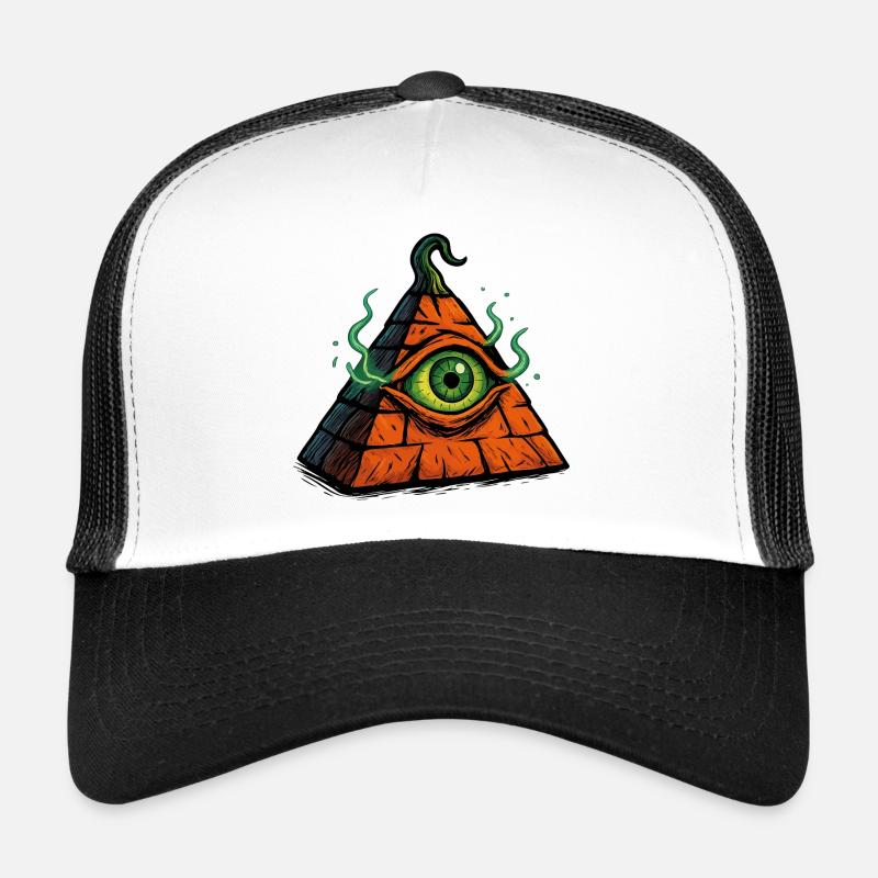 Halloween Pyramide – Das Auge des Schreckens Trucker Cap