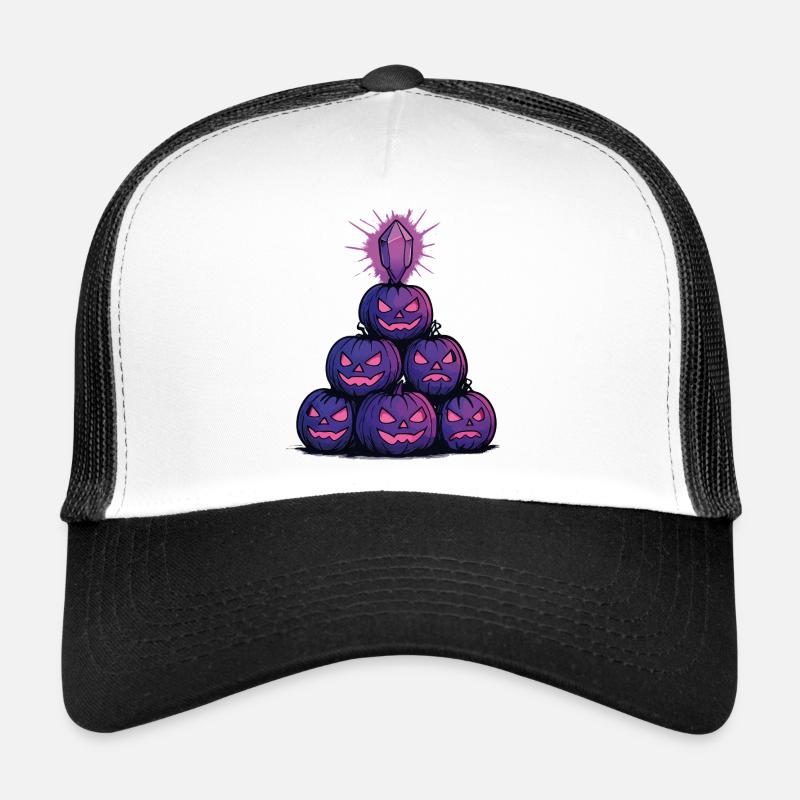 Herbstlicher Halloween-Spuk Trucker Cap
