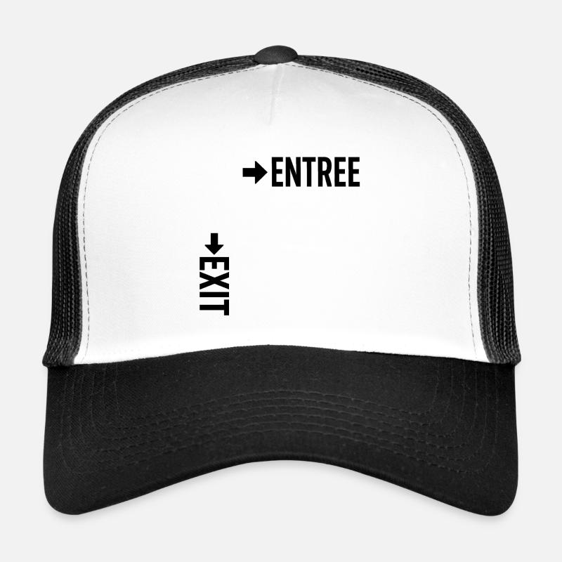 Entrée de sortie Casquette trucker 
