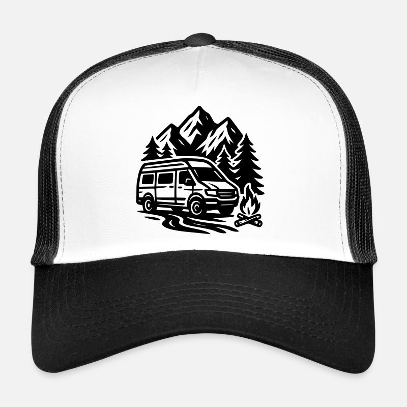 Camping Trucker Cap