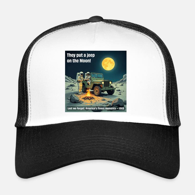 Moon Jeep Adventure 1969 Casquette trucker 