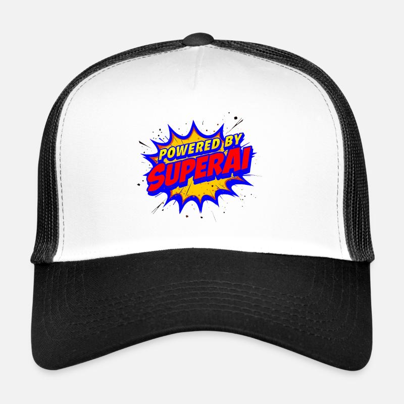 Propulsé par SuperAI Casquette trucker 