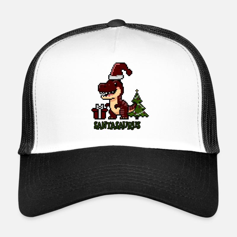 Santasaurus Weihnachtsdino Trucker Cap