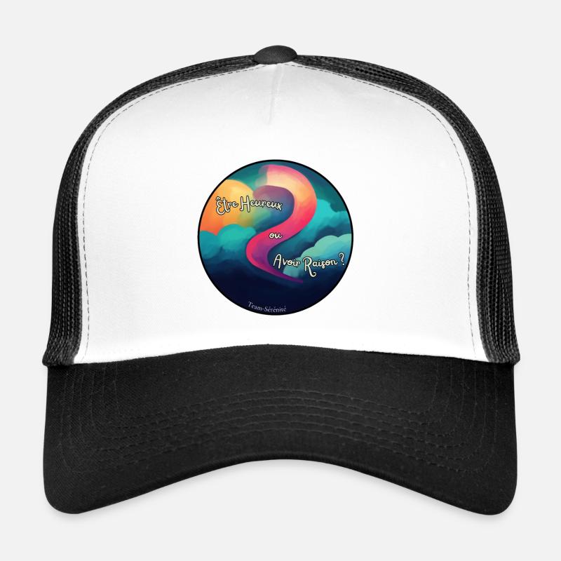 Dilemme Heureux en Nuances Casquette trucker 