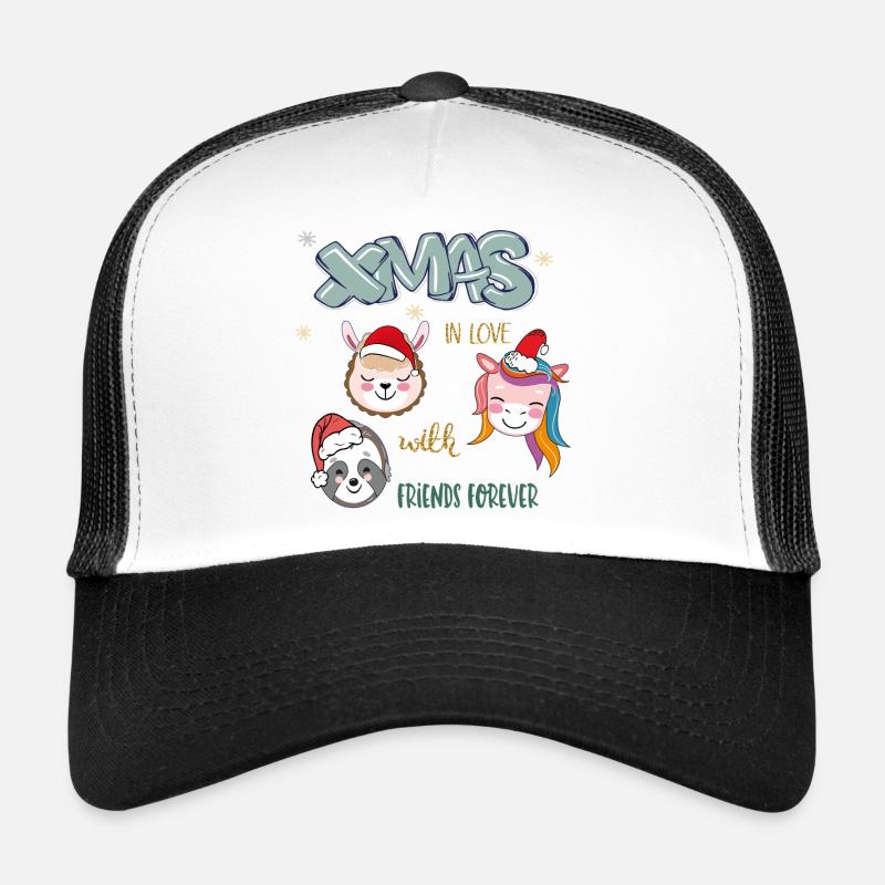 Christmas Friends Trucker Cap