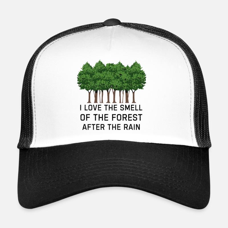 Forêt après la pluie Casquette trucker 