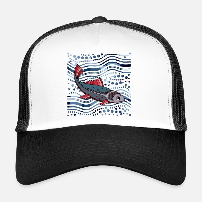 poisson Casquette trucker 