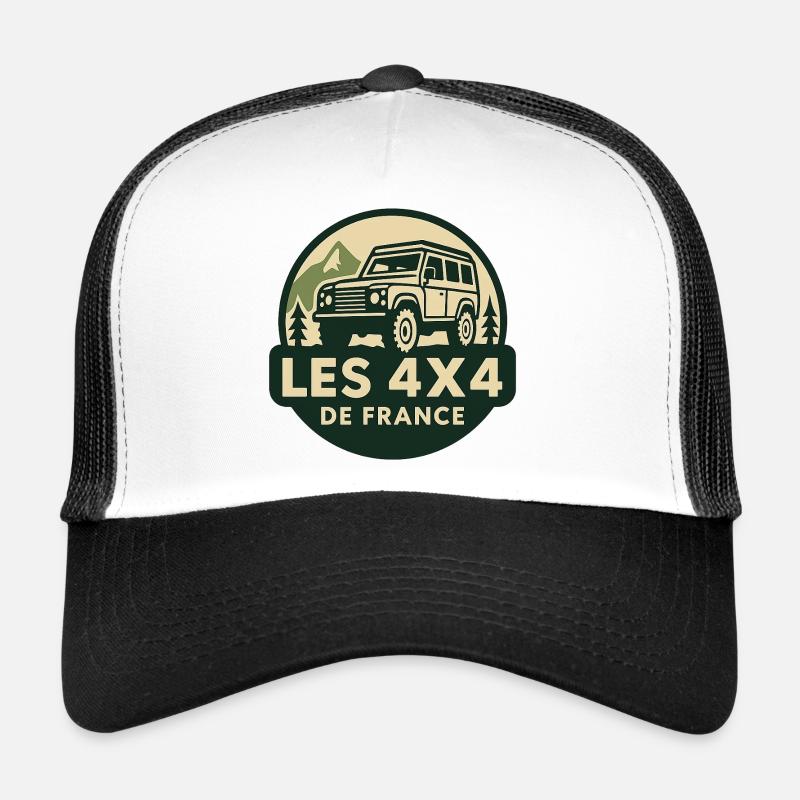Der 4x4 von Frankreich Trucker Cap