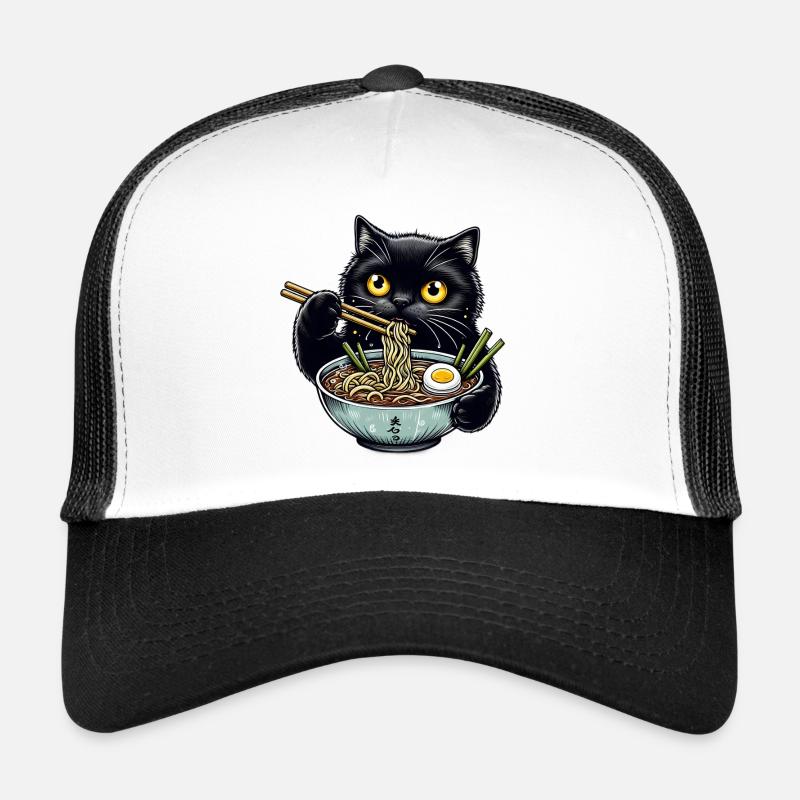 Ramen Chat Noir Casquette trucker 