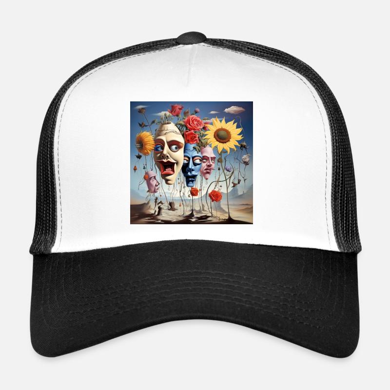 Maskenwald der Blüten-Träume Trucker Cap