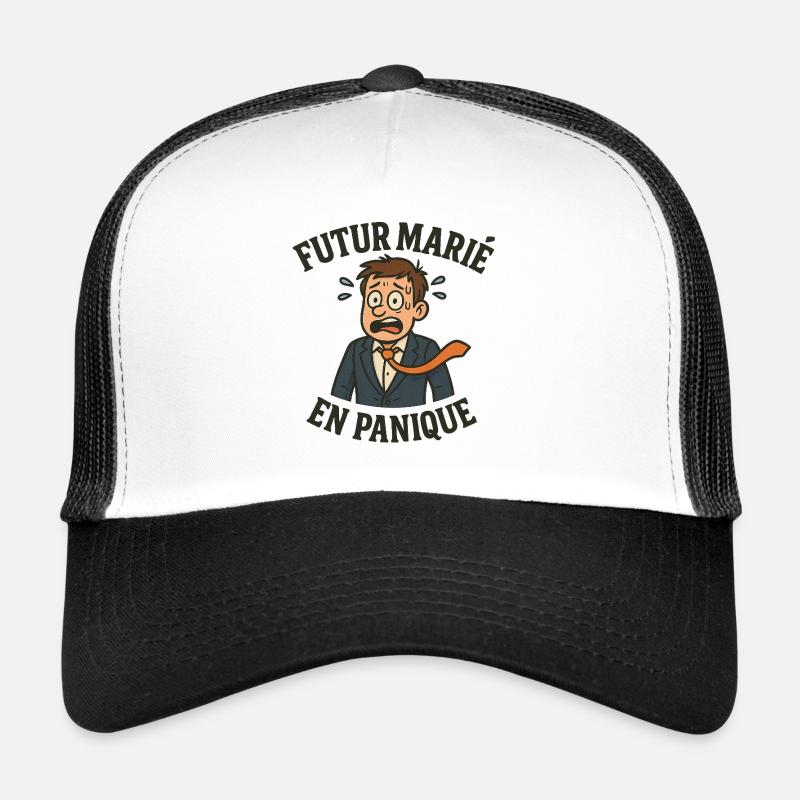 Futur marié en panique Casquette trucker 