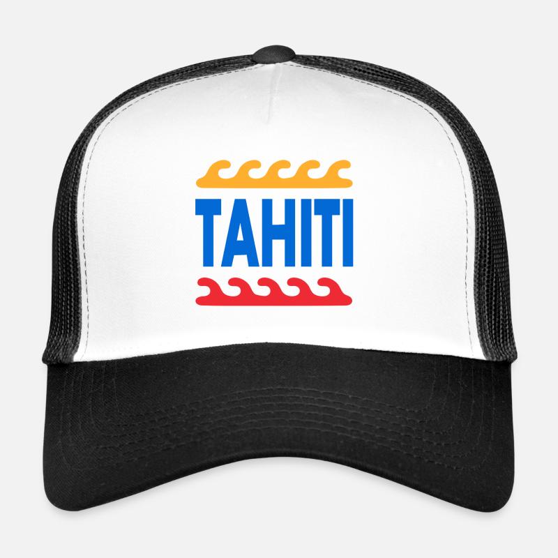Tahiti - French Polynesia - Polynesia - Beach Trucker Cap