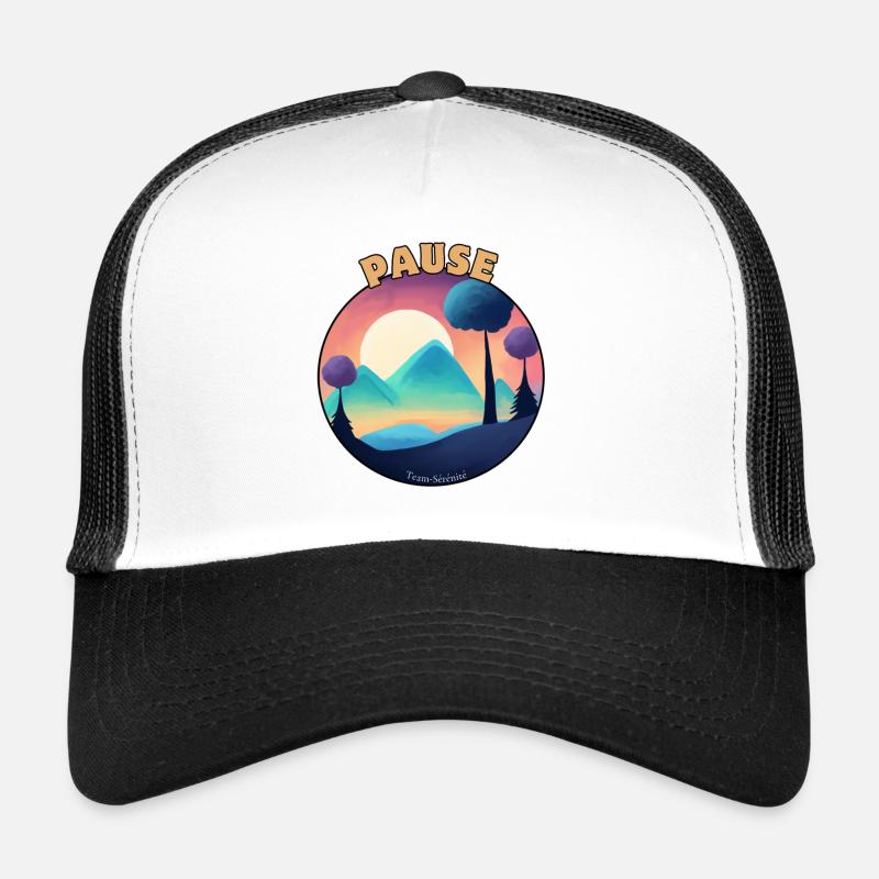 Pause Sérénité Naturelle Casquette trucker 