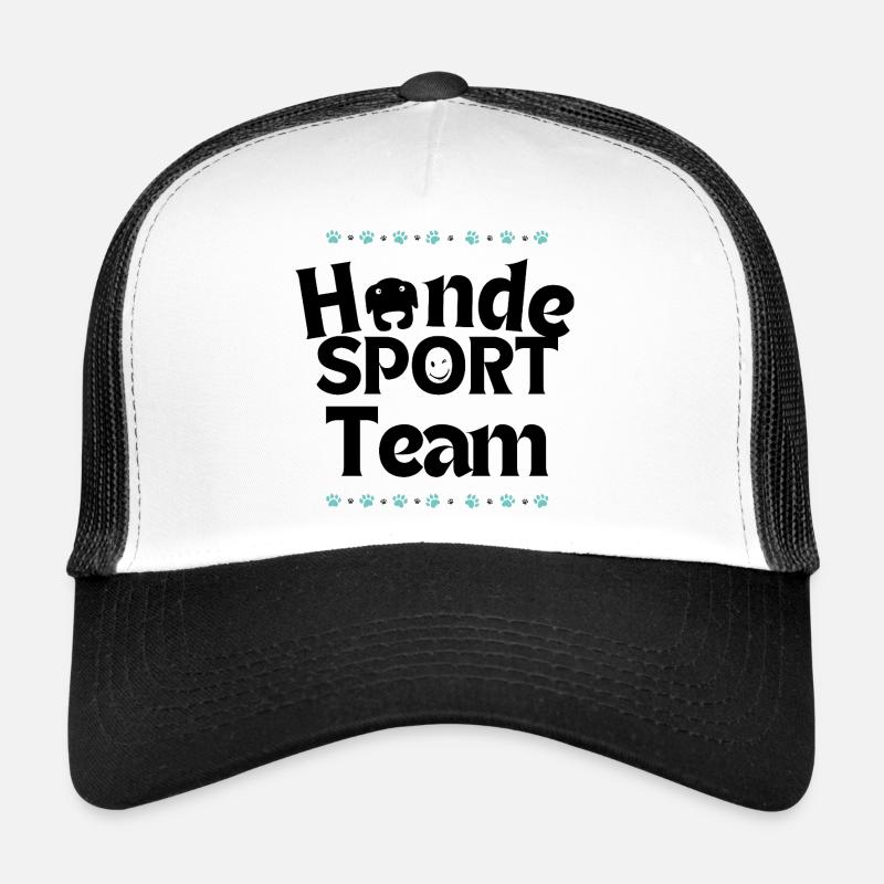 Hundsport Team mit Pfotenrahmen Trucker Cap