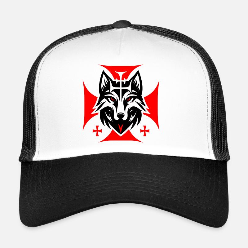 Silhouette de démon Casquette trucker 