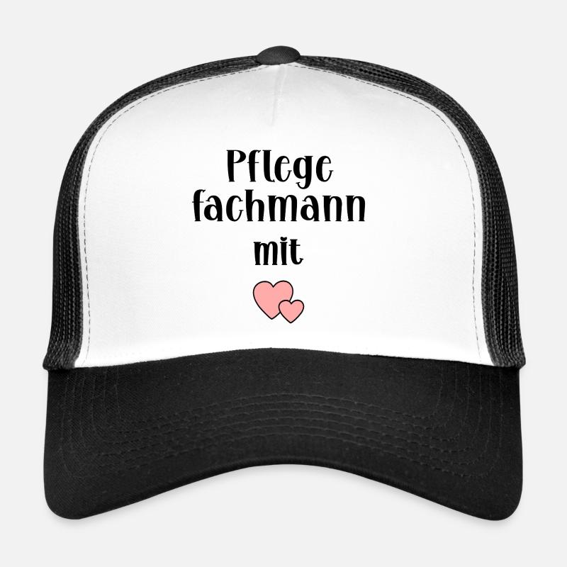 Pfleger Herz Pflege Trucker Cap