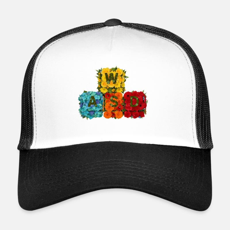 WASD Gaming Gamer Mignon Cadeau mignon Casquette trucker 
