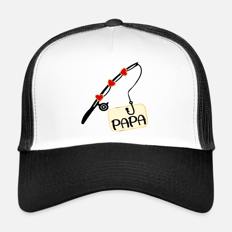 Papa pêcheur Casquette trucker 