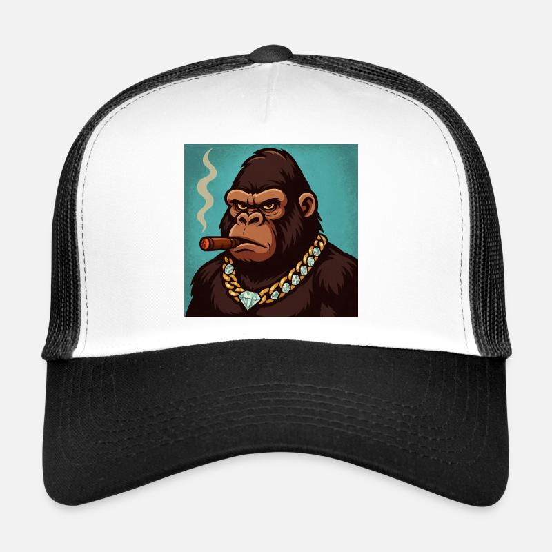 Singe cigare Casquette trucker 