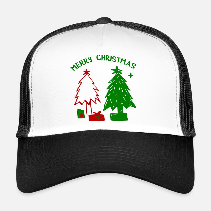 Forêt de Noël Casquette trucker 