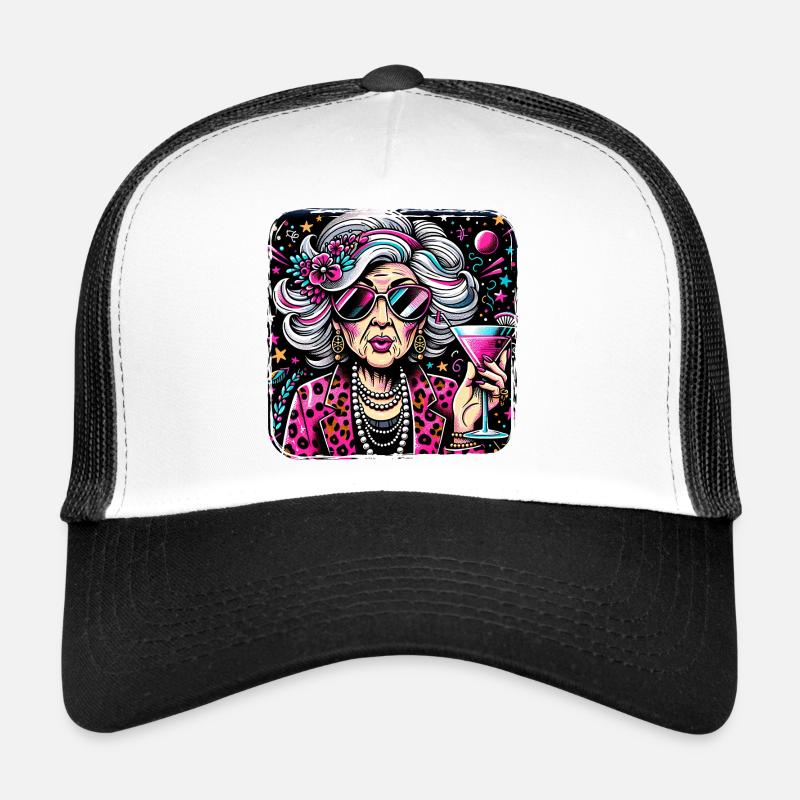 Vieux mais doré, fort et élégant Casquette trucker 