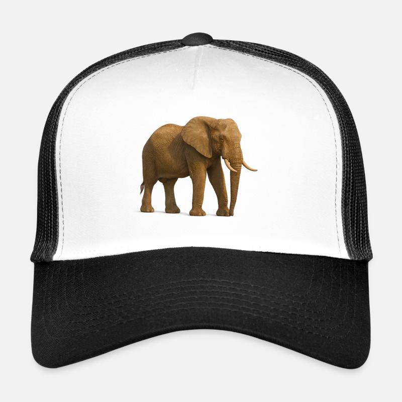 Elefant in Naturtönen Trucker Cap