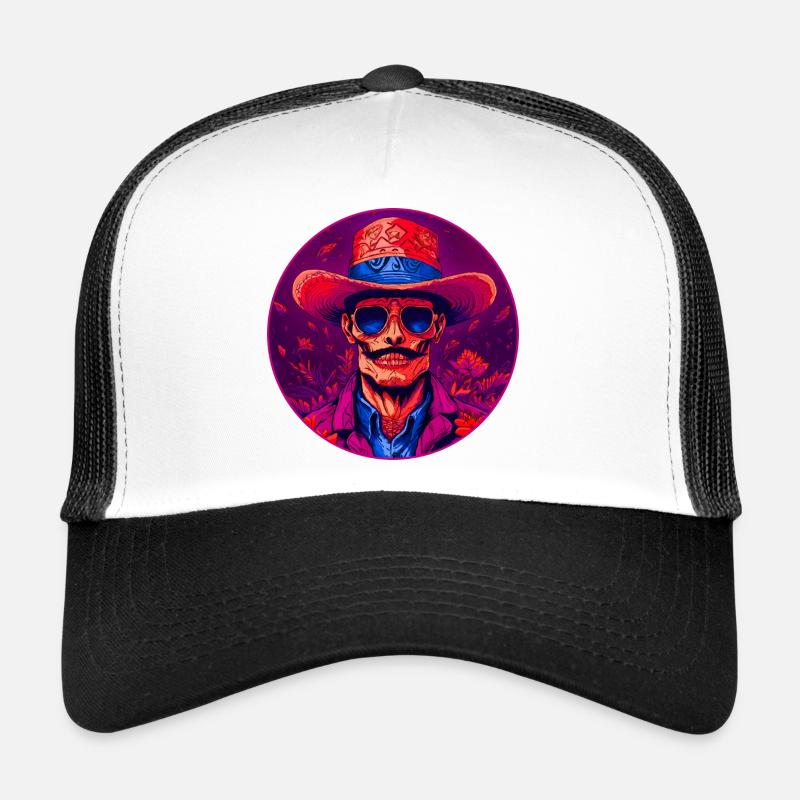 Bronko55 No.81 – Alter Mann mit Hut Trucker Cap