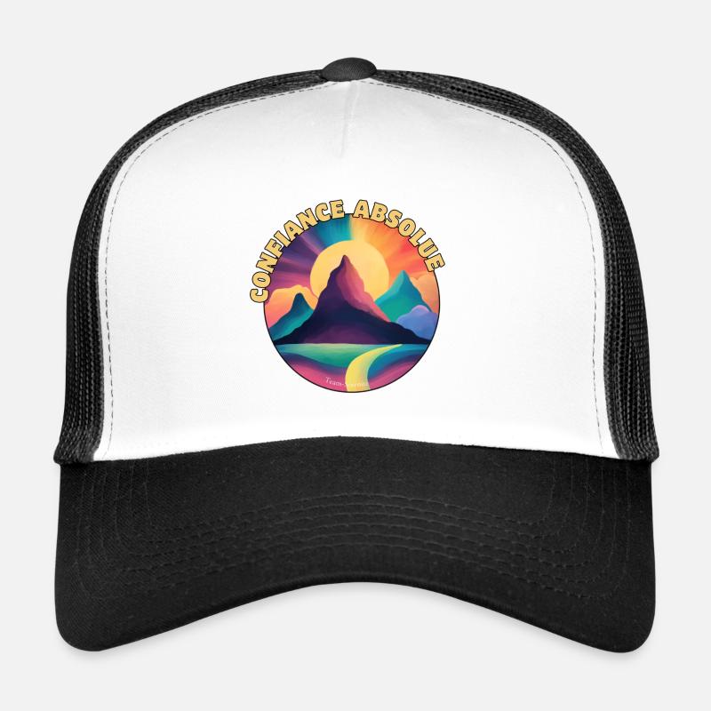 Absolute Trust Rainbow Mountains Trucker Cap