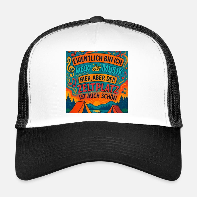 Mélodie du Temps d’Arrêt du Campement Casquette trucker 