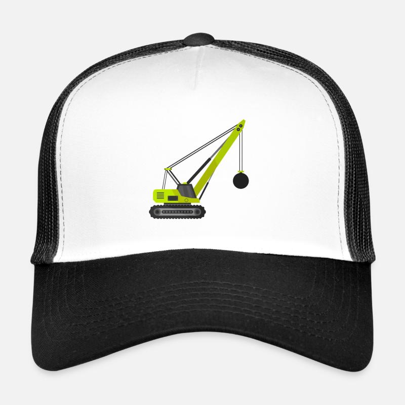 Grue à billes de démolition Casquette trucker 
