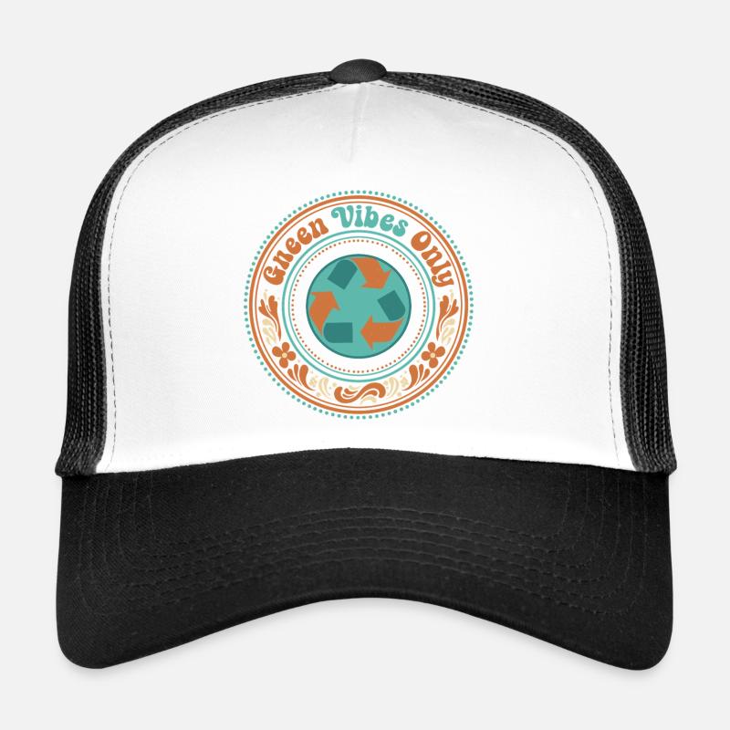 Grüne Vibes Pur Trucker Cap