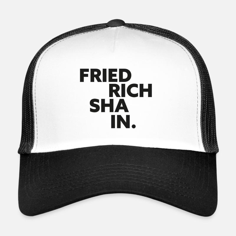 Collection Giudan Berlin : Friedrichshain - Casquette trucker  - blanc/noir