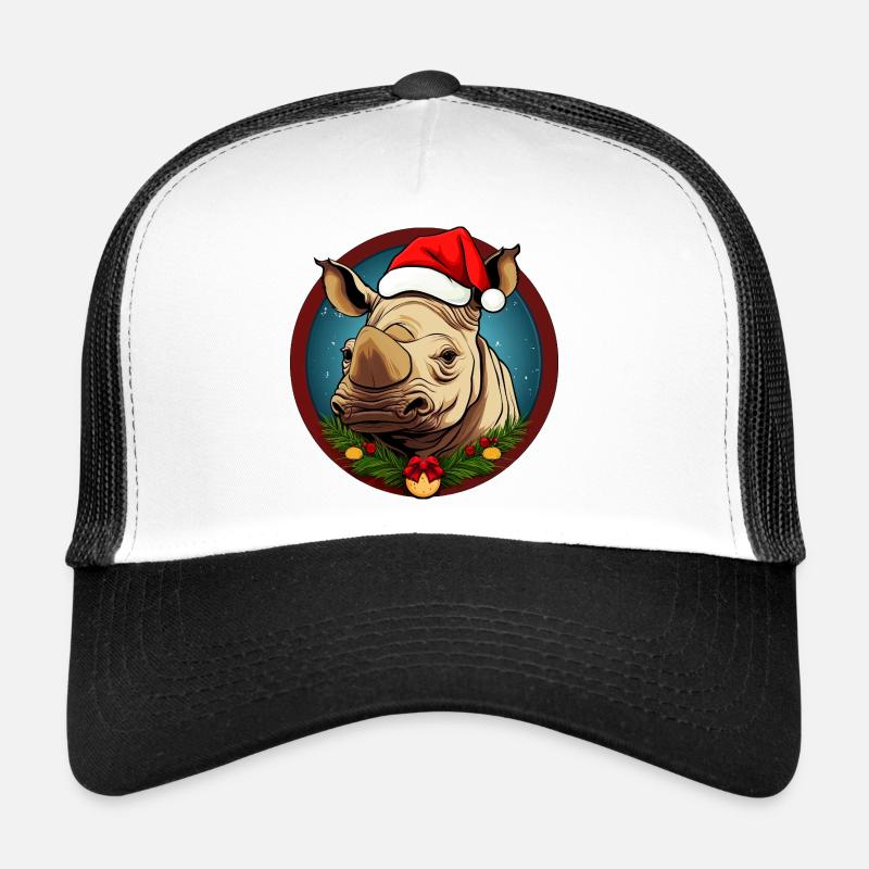 Noël des rhinocéros Casquette trucker 