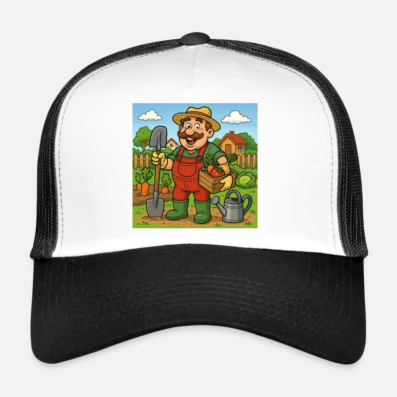 Bauer mit Erntekorb Trucker Cap