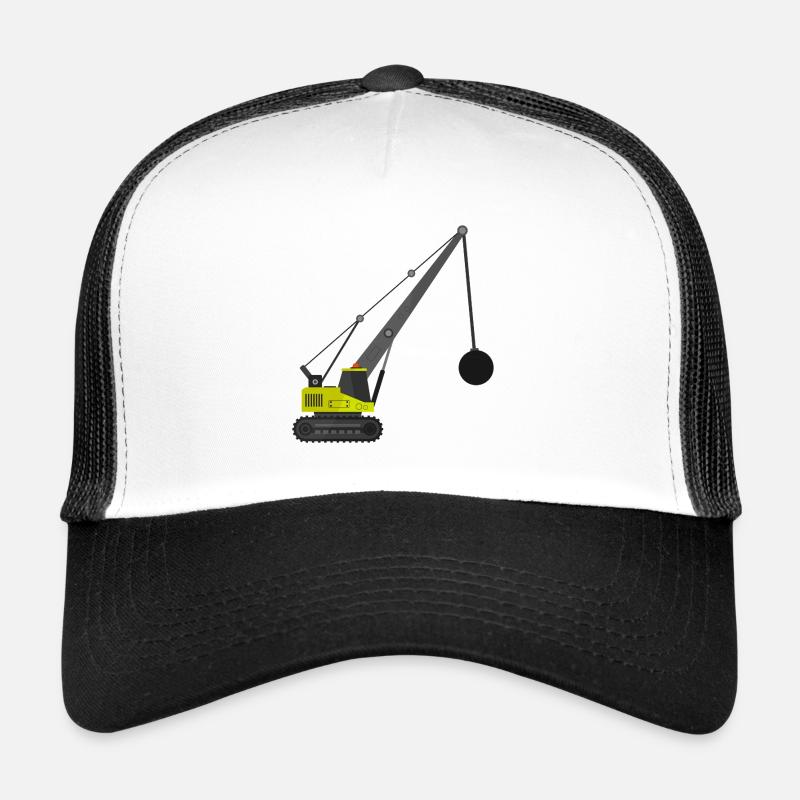 Grue à billes de démolition Casquette trucker 
