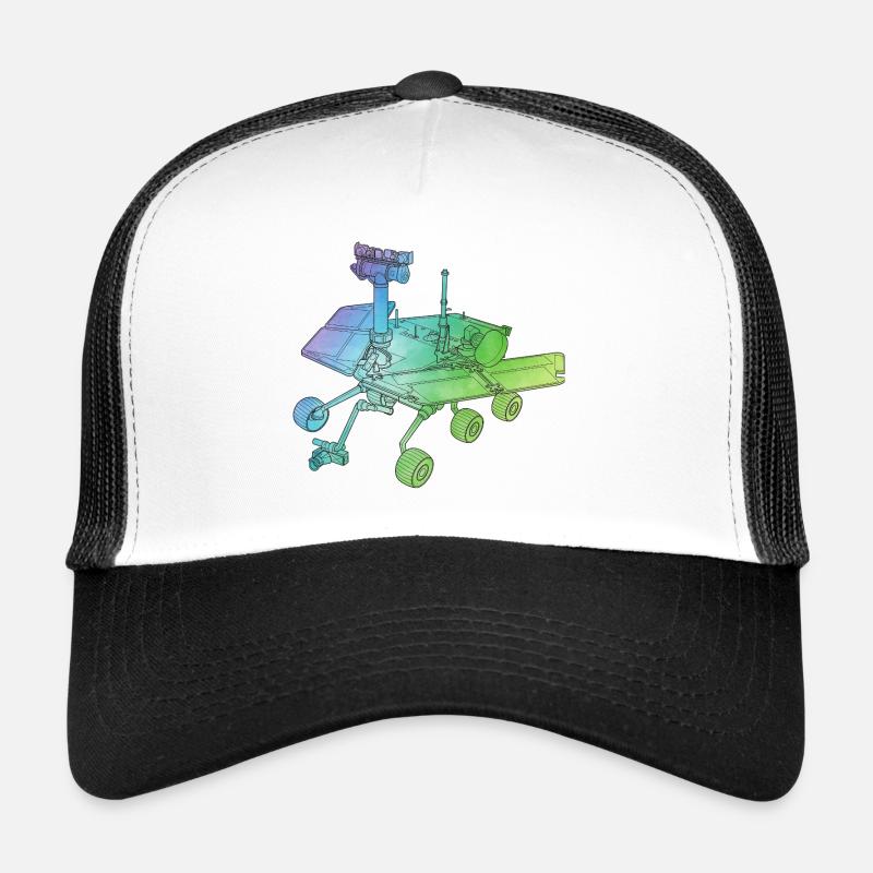 Aventure spatiale sur le rover martienne sur la planète rouge Casquette trucker 