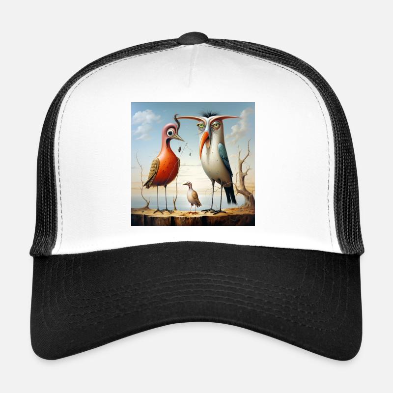 Desert birds in sunset Trucker Cap