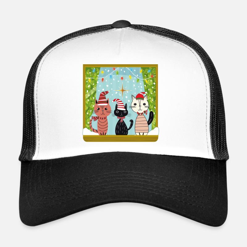 Katzen Weihnachtszauber Trucker Cap