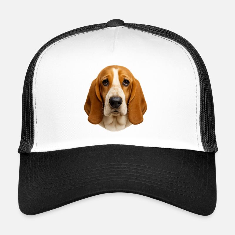 Beagle Portrait: Warm Fur Design Trucker Cap
