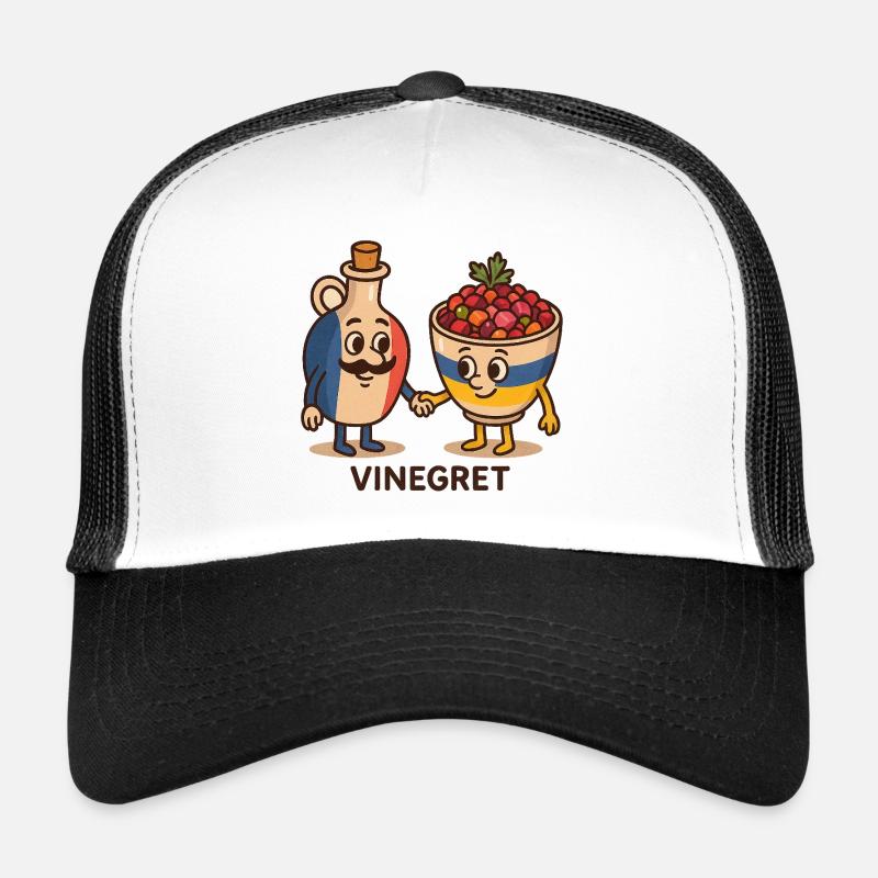 Vinegret Duo Cartoon-Motiv Trucker Cap