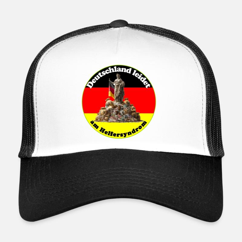 Germany has a helper syndrome Trucker Cap