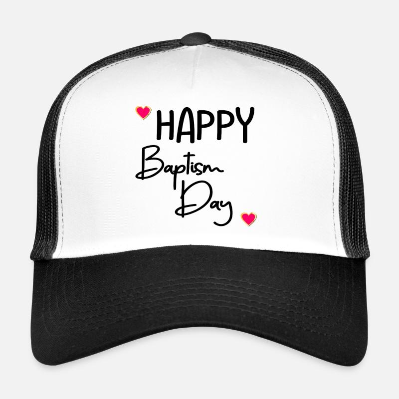 Joyeux jour du baptême Casquette trucker 