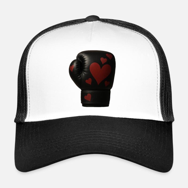 Boxhandschuh mit Herzen Trucker Cap