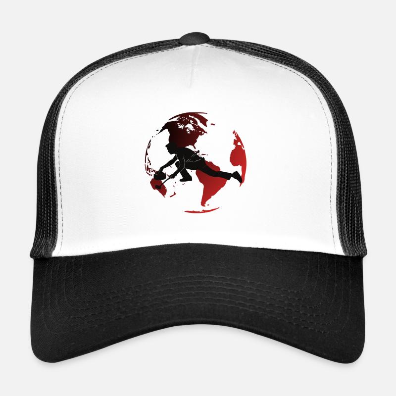 Urban Globe Curling Trucker Cap