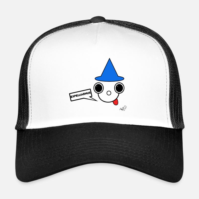 Kleiner Magier Koppie mit blauem Hut Trucker Cap