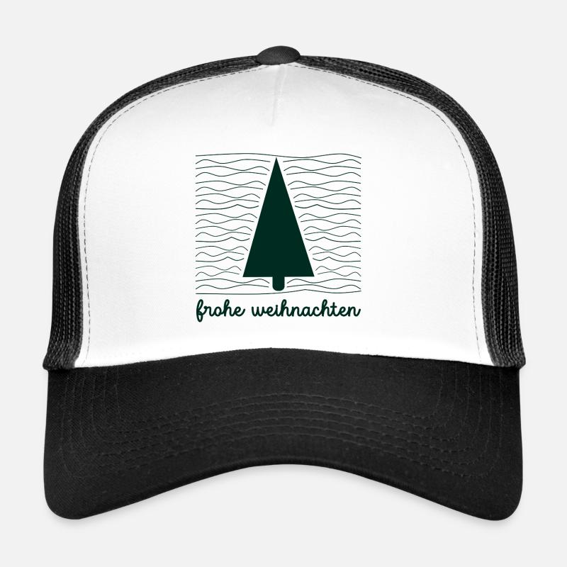 Sapin de Noël Minimaliste Casquette trucker 
