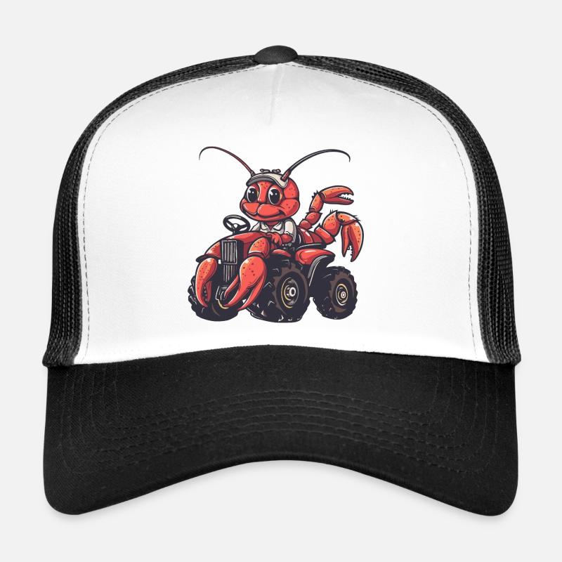 Hummer Krebs Traktor Farmer Trucker Cap